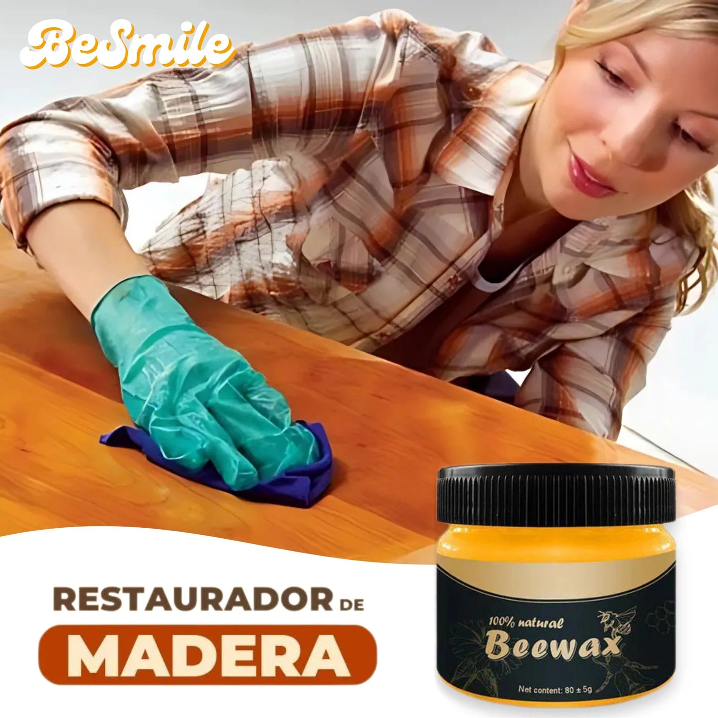 Beewax® Super Restaurador de Madera 100gr