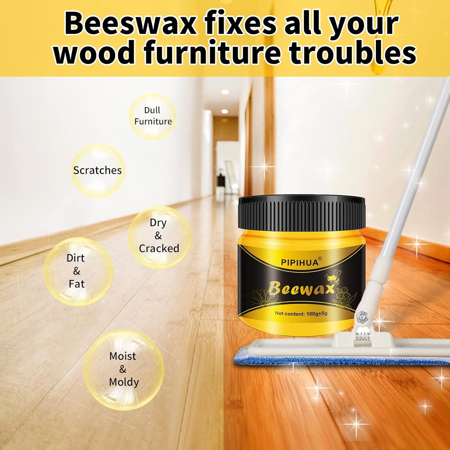 Beewax® Super Restaurador de Madera 100gr