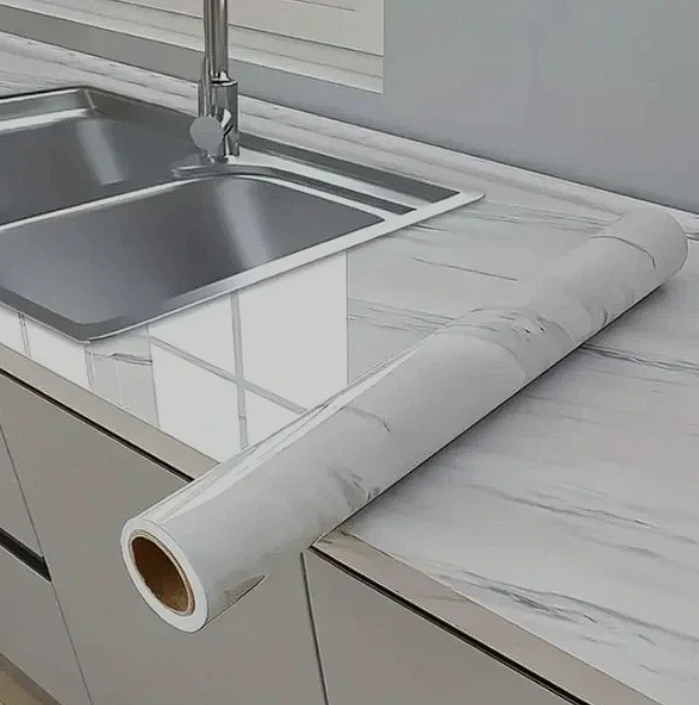 2X1 Papel Adhesivo Mármol: Renueva tu espacio en minutos con elegancia realista