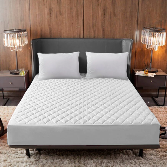 PROTECTOR DE COLCHÓN ANTIFLUIDOS PREMIUM + 2 FUNDAS DE ALMOHADAS
