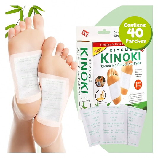 KINOKI™ PARCHES DESINTOXICANTES ¡Purifica tu cuerpo mientras duermes!