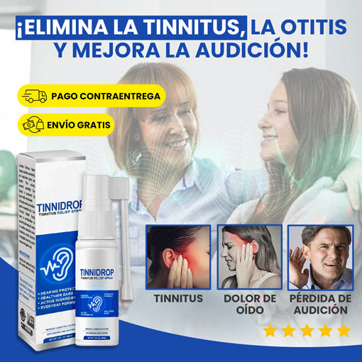 Tinnidrop® Despidete de la cera y molestos zumbidos X2 UDS