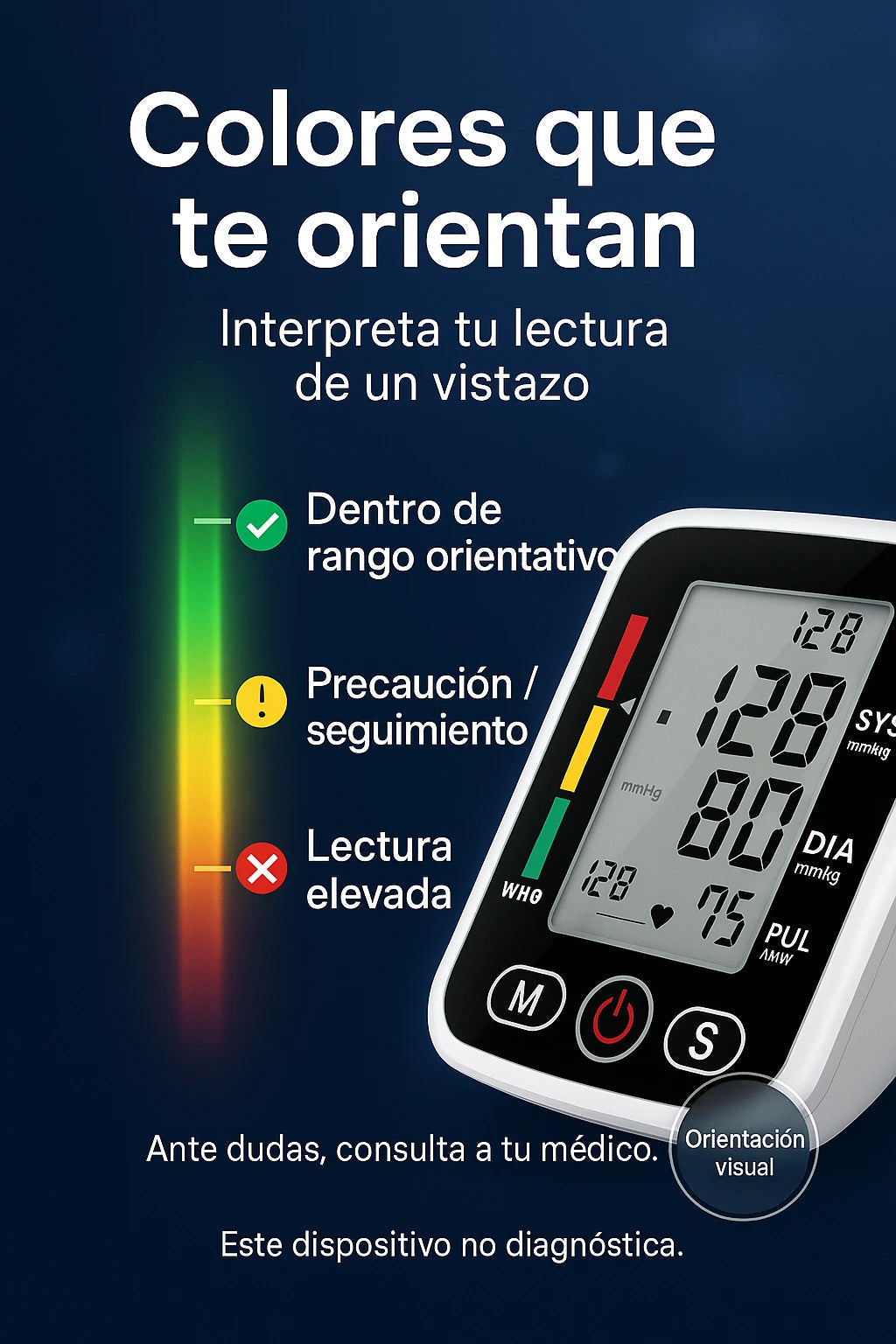 Kit Tensiómetro Digital y Oximetro Digital Medición Precisa y Fácil en Casa
